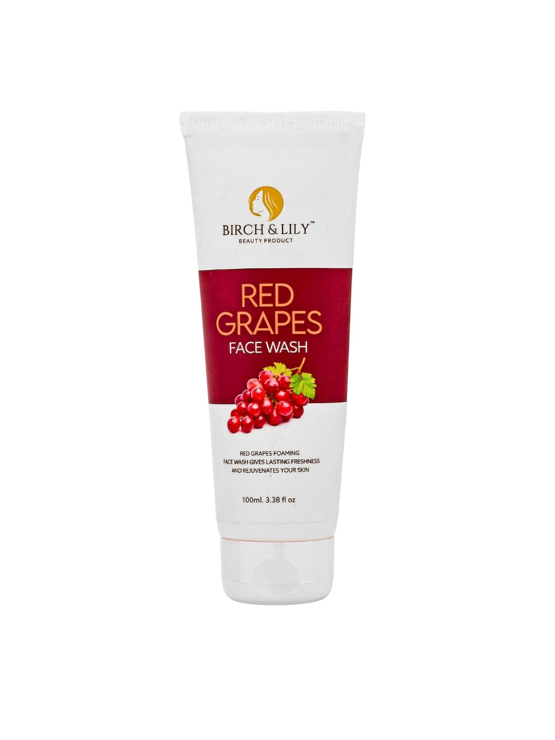 Birch and Lily Red Grapes Face Wash- 100 ml