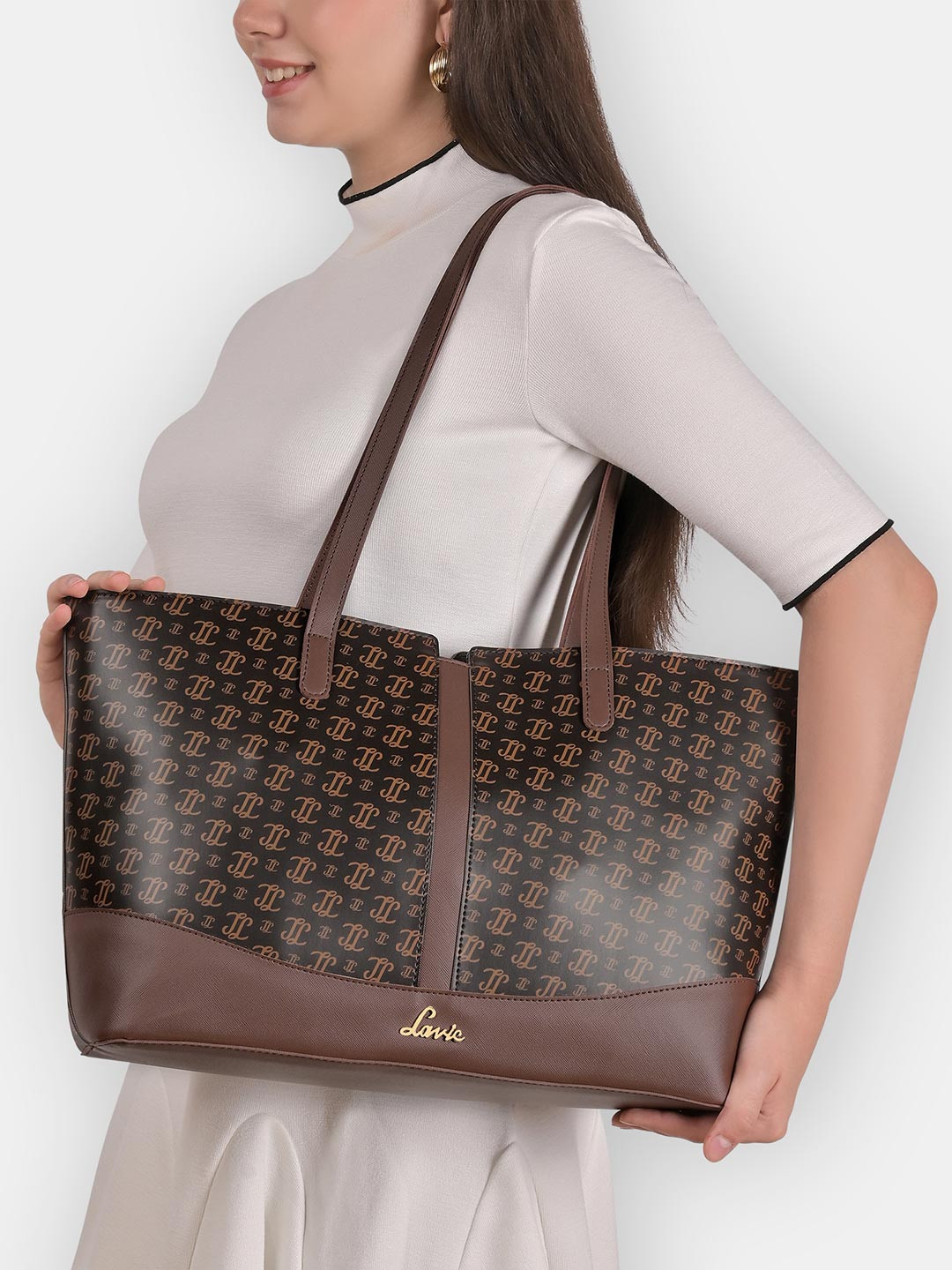 Lavie Mono LL Samara Women's Large Tote Handbag