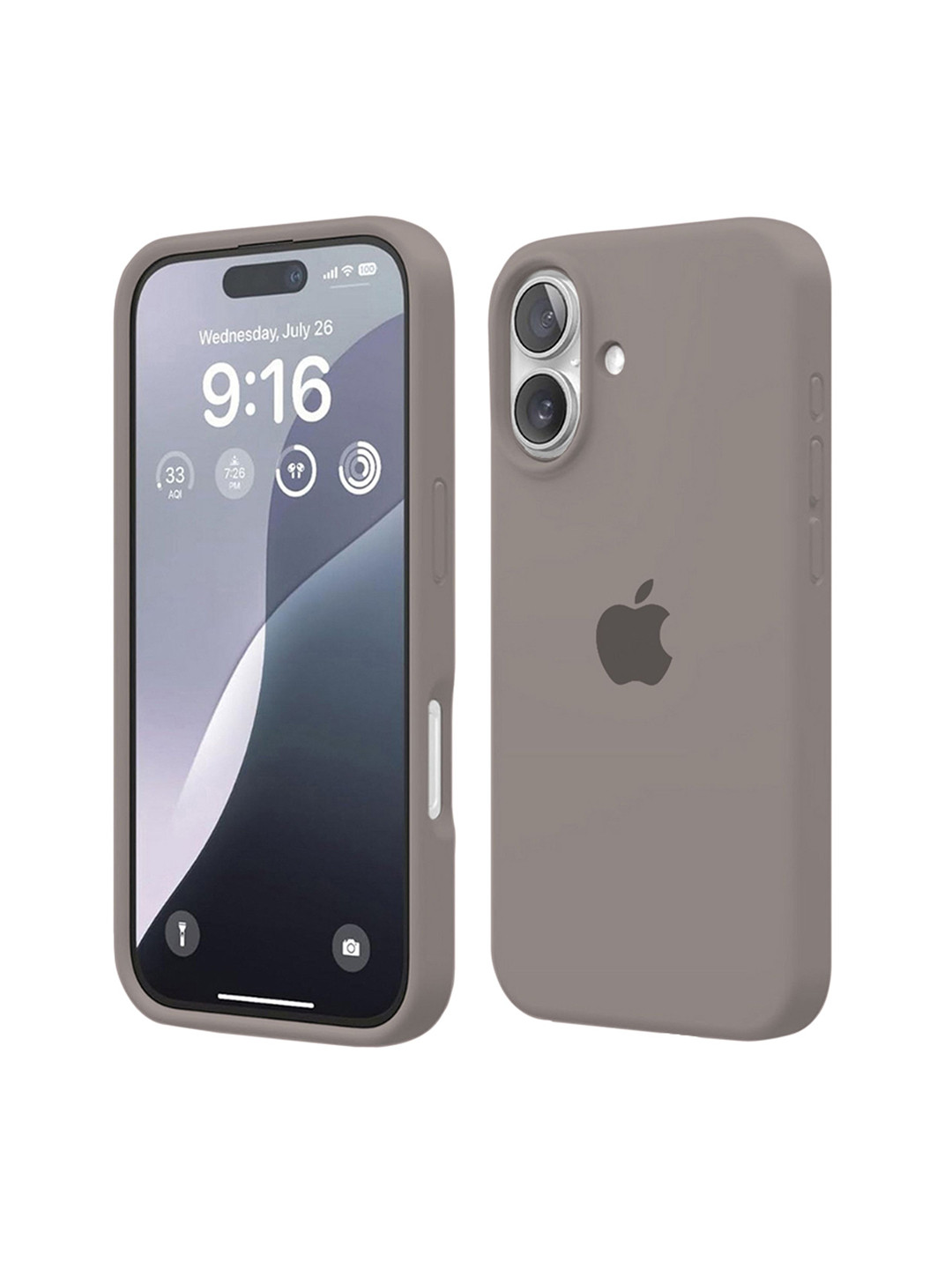 INNOPACE Silicone iPhone 16 Plus Back Case