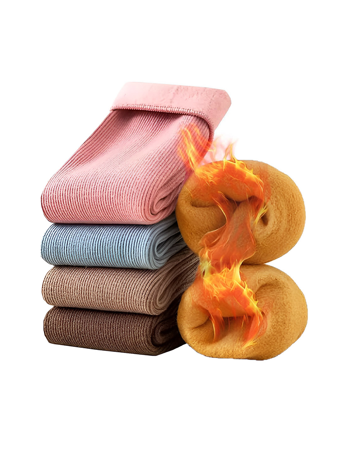 MENLEE Women Pack Of 4 Assorted Ankle Length Socks