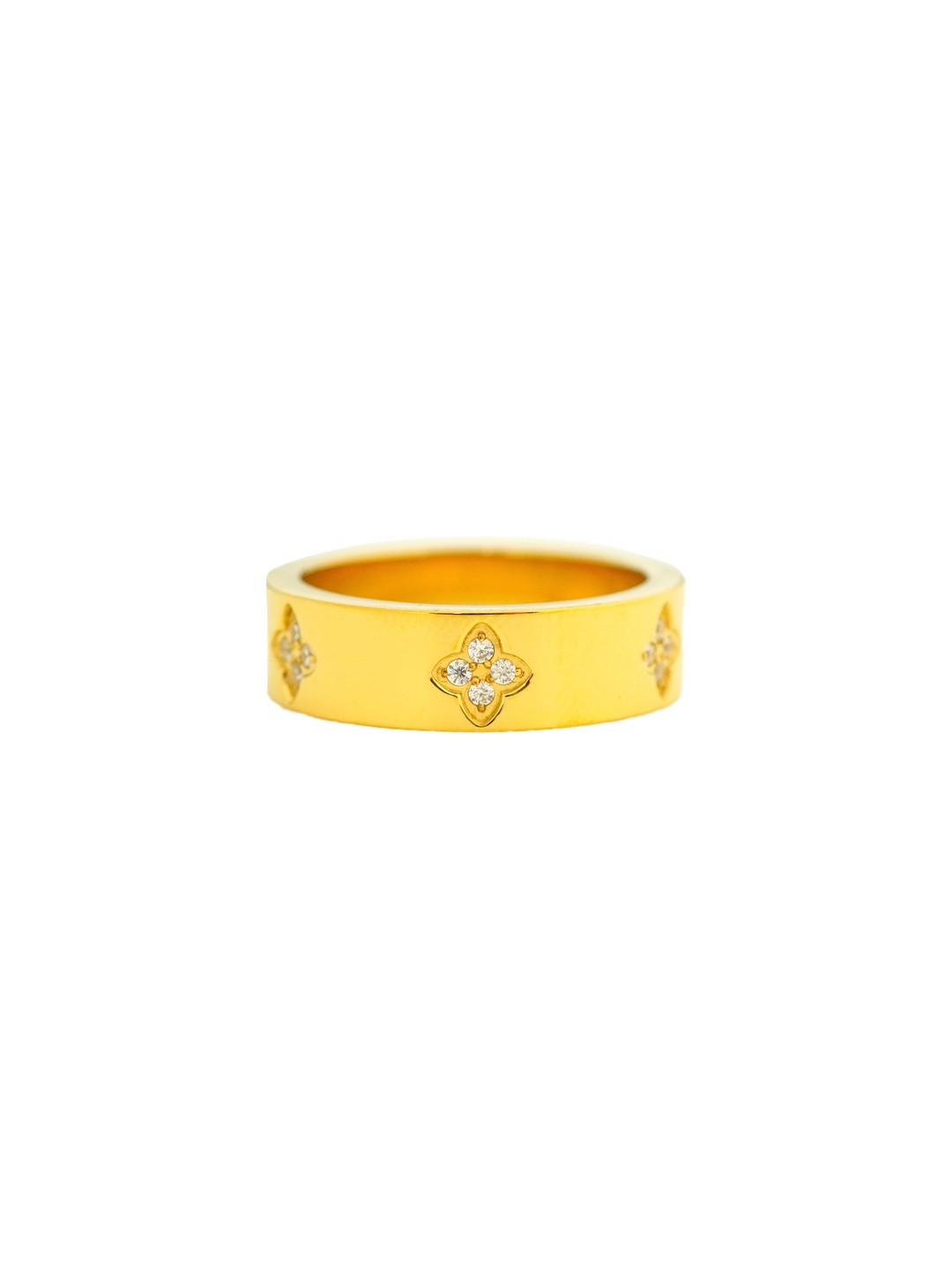 INTERSTELLAR Gold-Plated  Cubic Zirconia Toe Ring Toe Ring