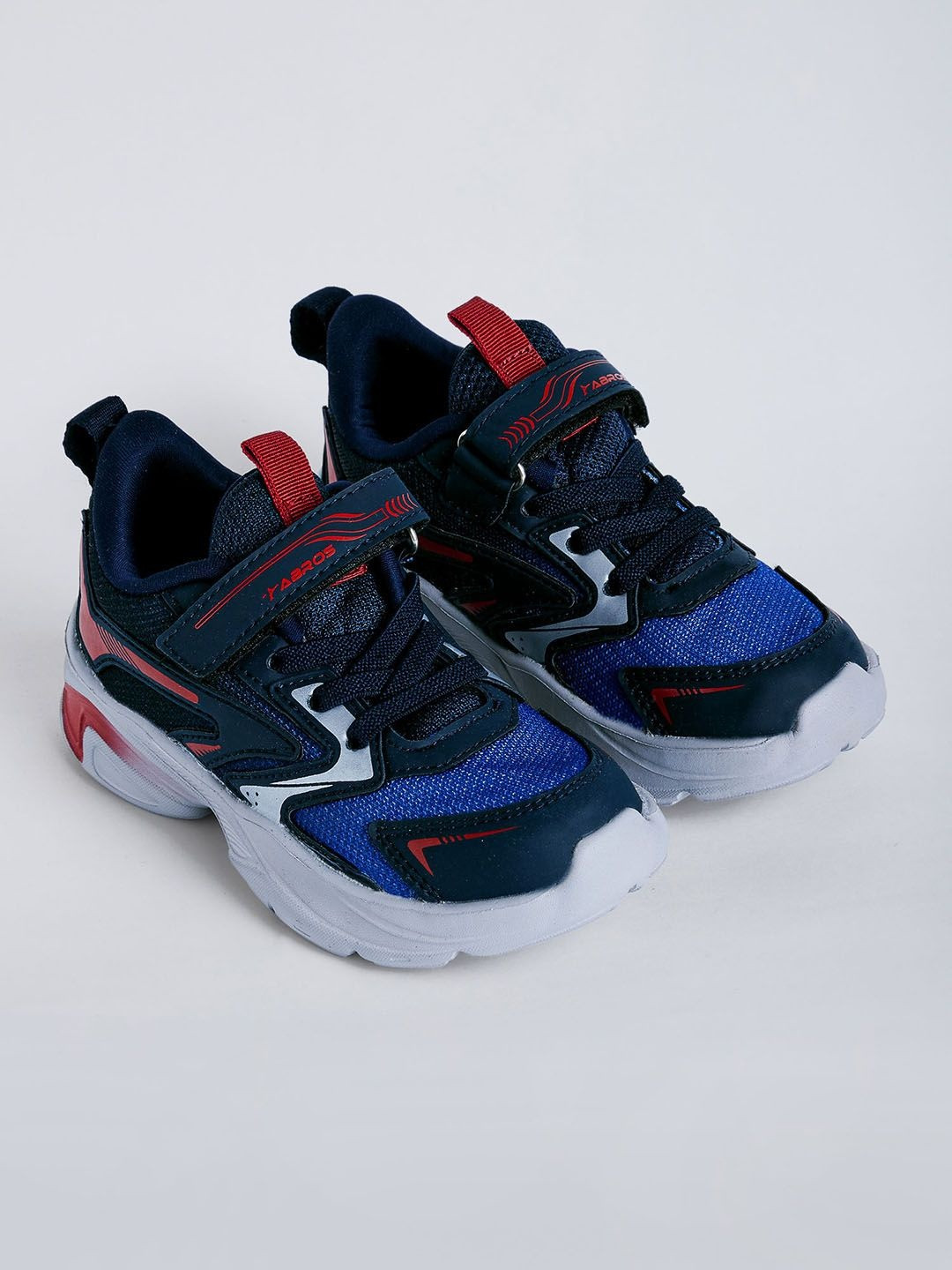 Hopscotch Blue Mesh Non-Marking Sports Shoes