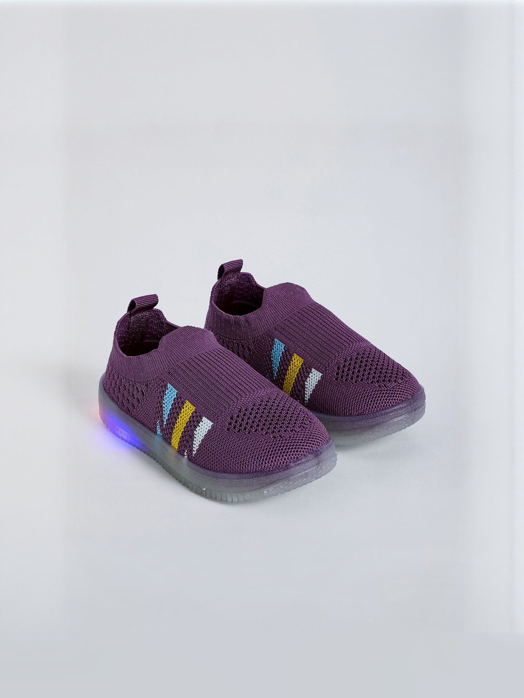 Hopscotch Girls Textile Cricket Non-Marking Shoes