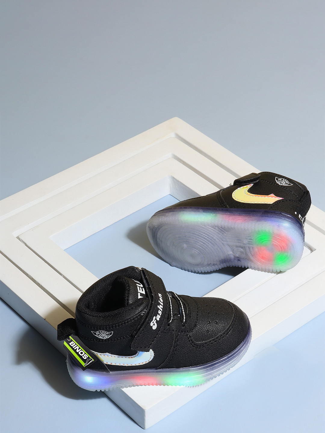 Binos Kids Fashion Round Toe Sneakers