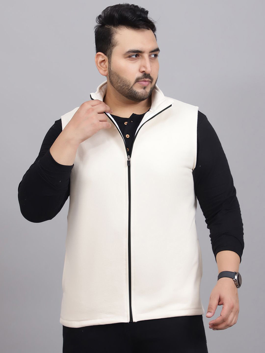 Rute Men Lightweight Open Front Jacket