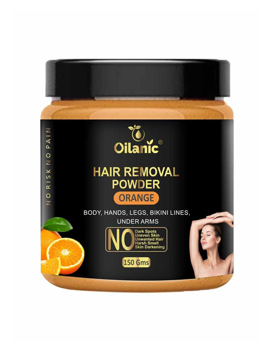 Oilanic Orange Hair Removal Wax Powder - 150 g