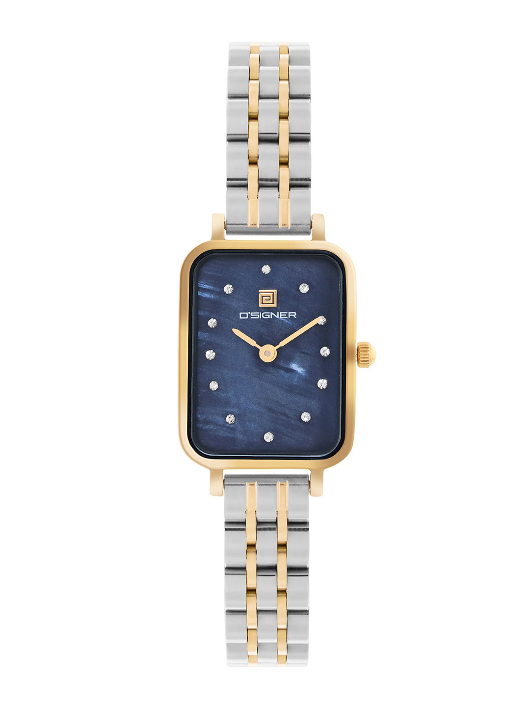 D'SIGNER Women Mother of Pearl Dial & Bracelet Style Straps Analogue Watch 860TM.12L