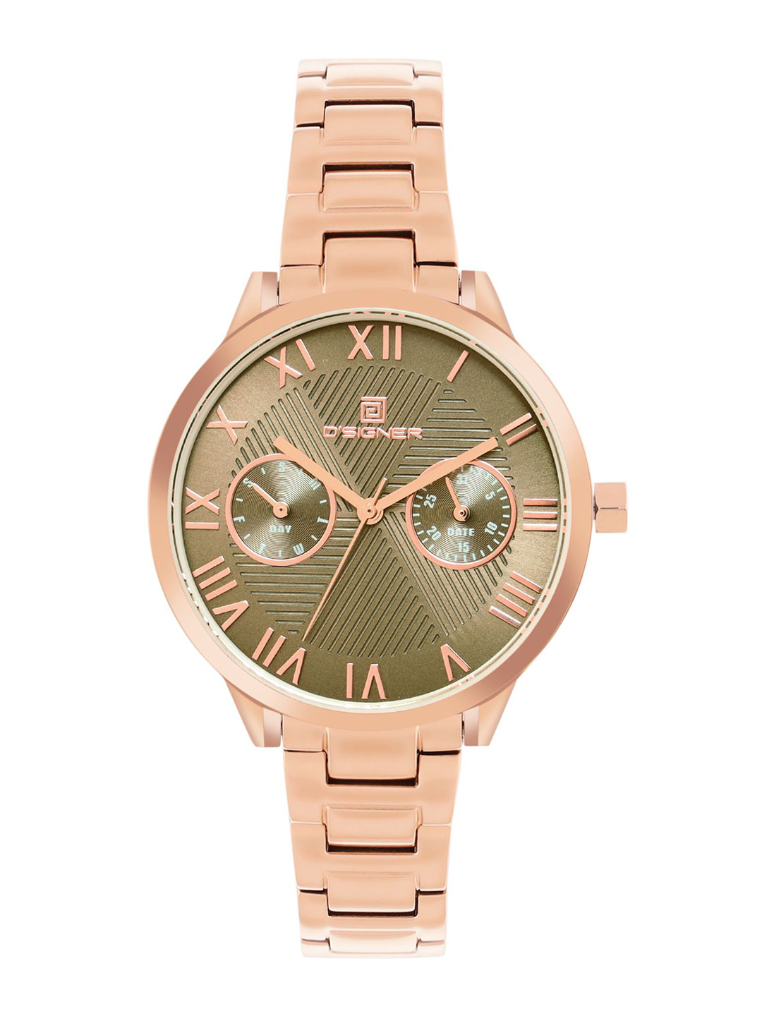 D'SIGNER Women Round Dial Analogue Multi Function Watch 810RGM.9L