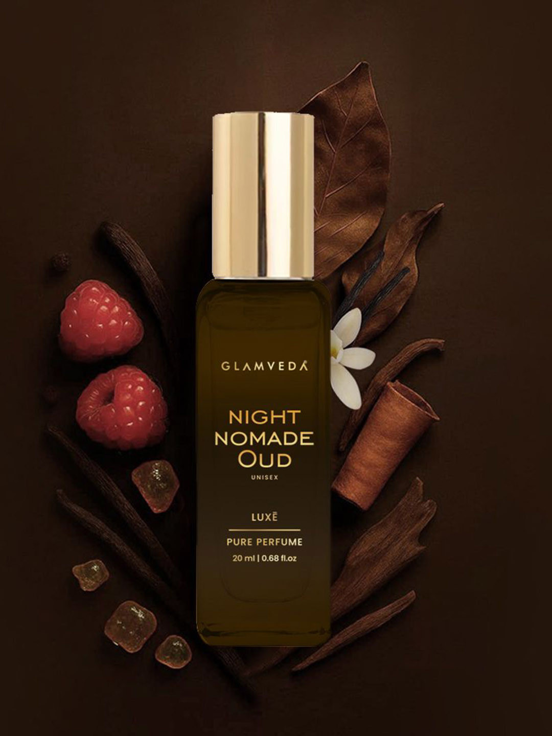 GLAMVEDA Women Night Nomade Oud Long Lasting Perfume - 20 ml
