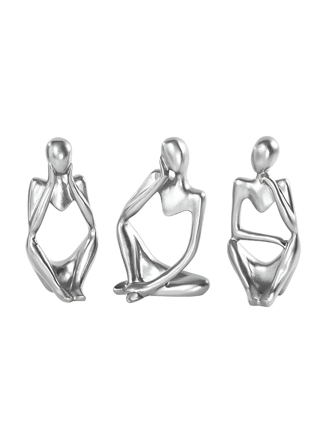 THE SACRED GIFTS Silver 3 Pieces Figurine Showpieces