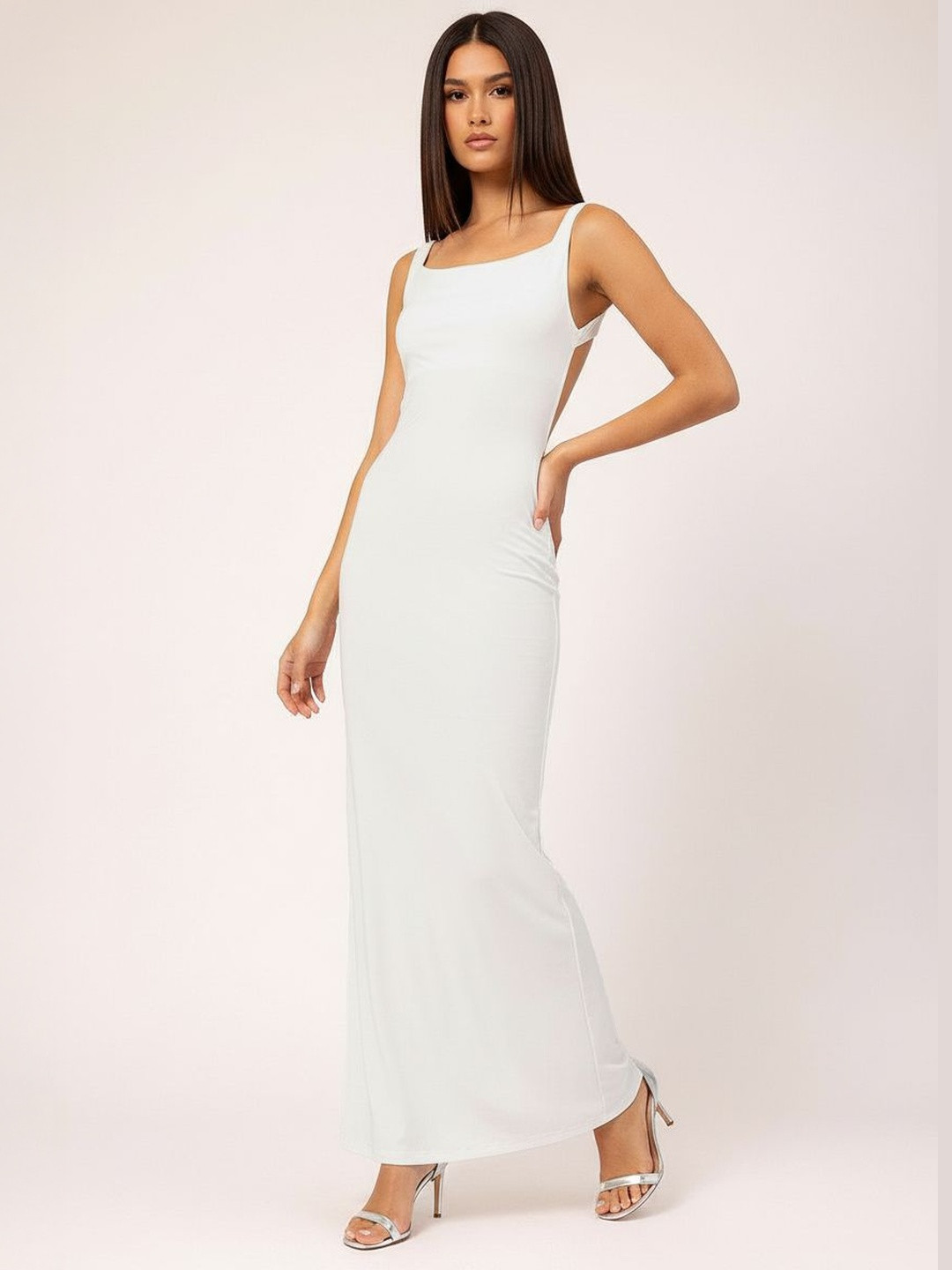 DressBerry Bohemian Beat Backless Maxi Sheath Dress