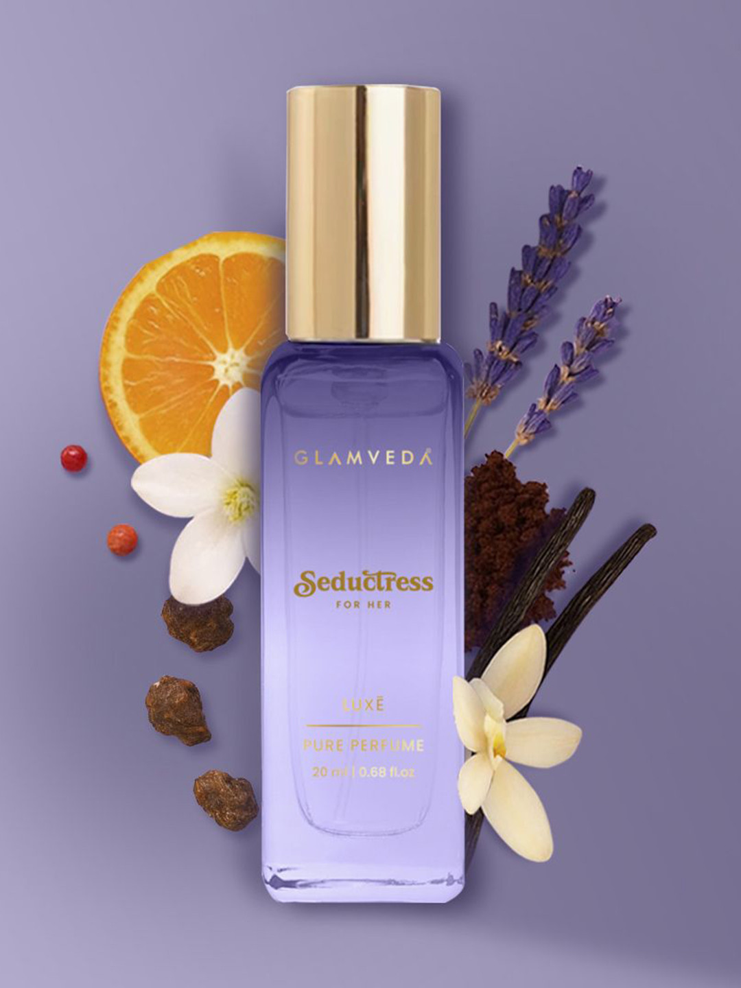 GLAMVEDA Women Seductress Long Lasting Perfume - 20 ml