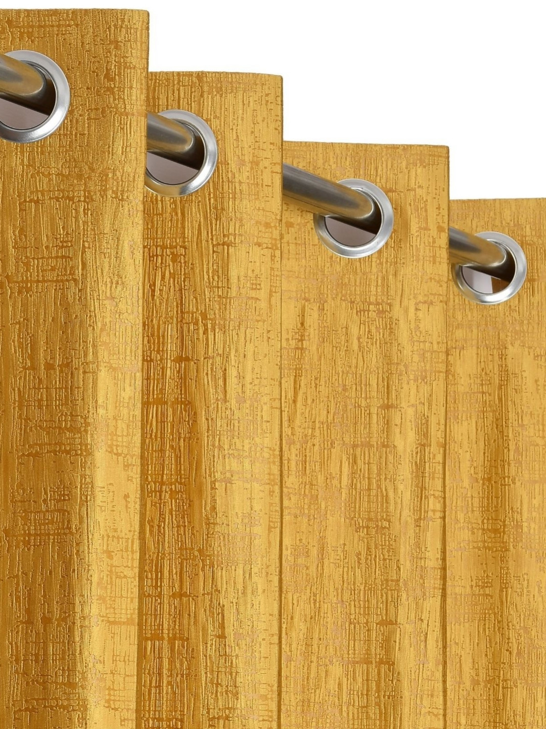 GEET CREATIONS MAYA Set of 3 Room Darkening Door Curtain