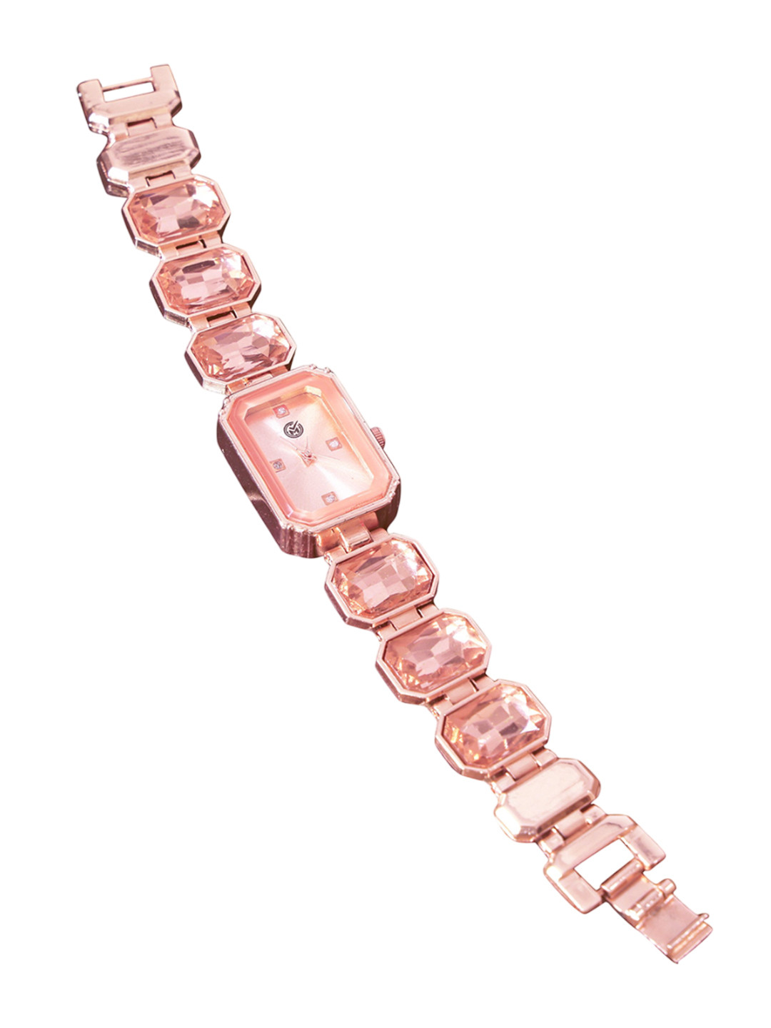 Moover Women Bracelet Style Straps Analogue Watch MooSwaCopper