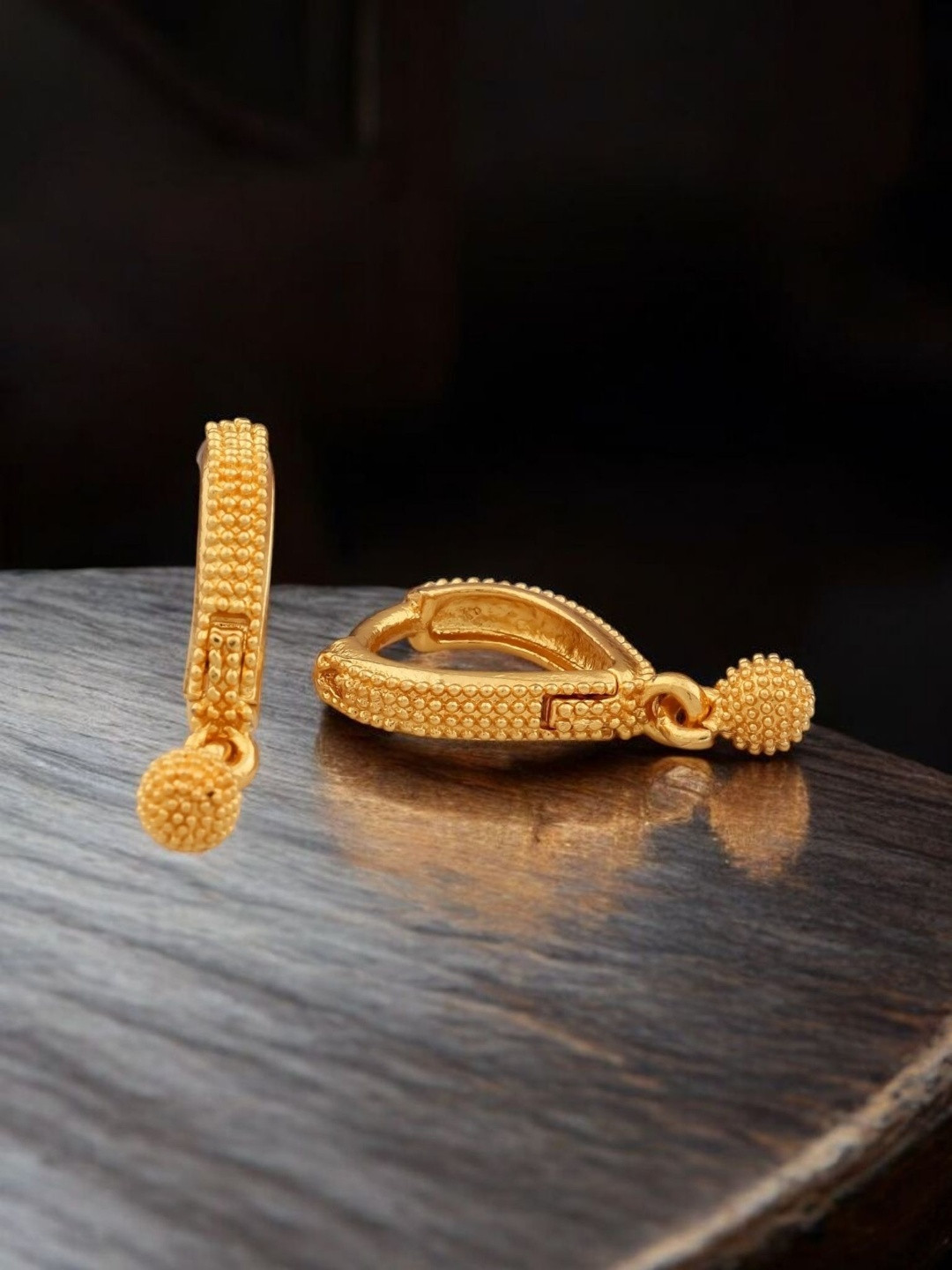 SHREE KRISHNA SHOPPING Women Heart Shaped Drop Earrings