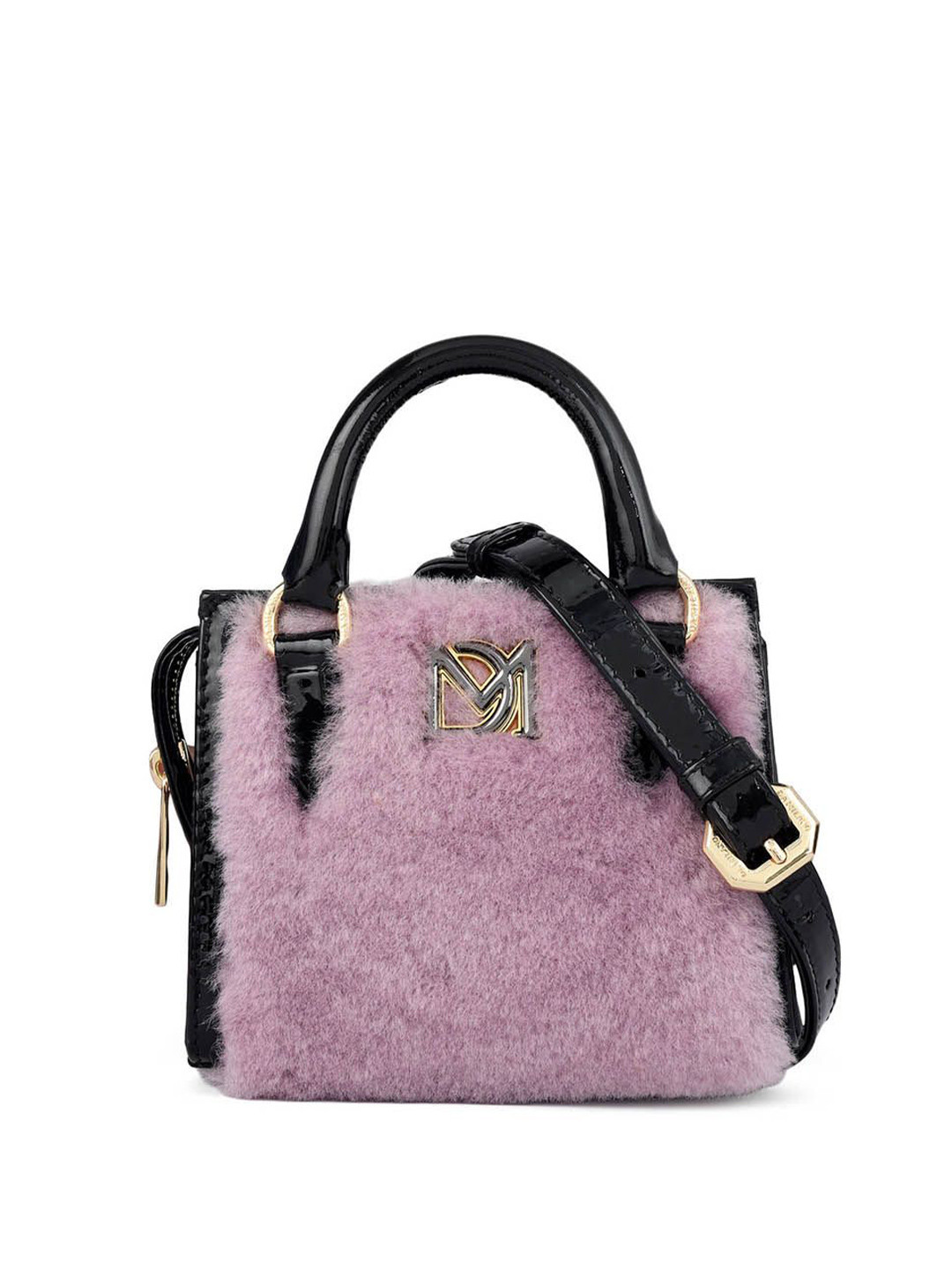 Da Milano Self Design Leather Satchel Bag