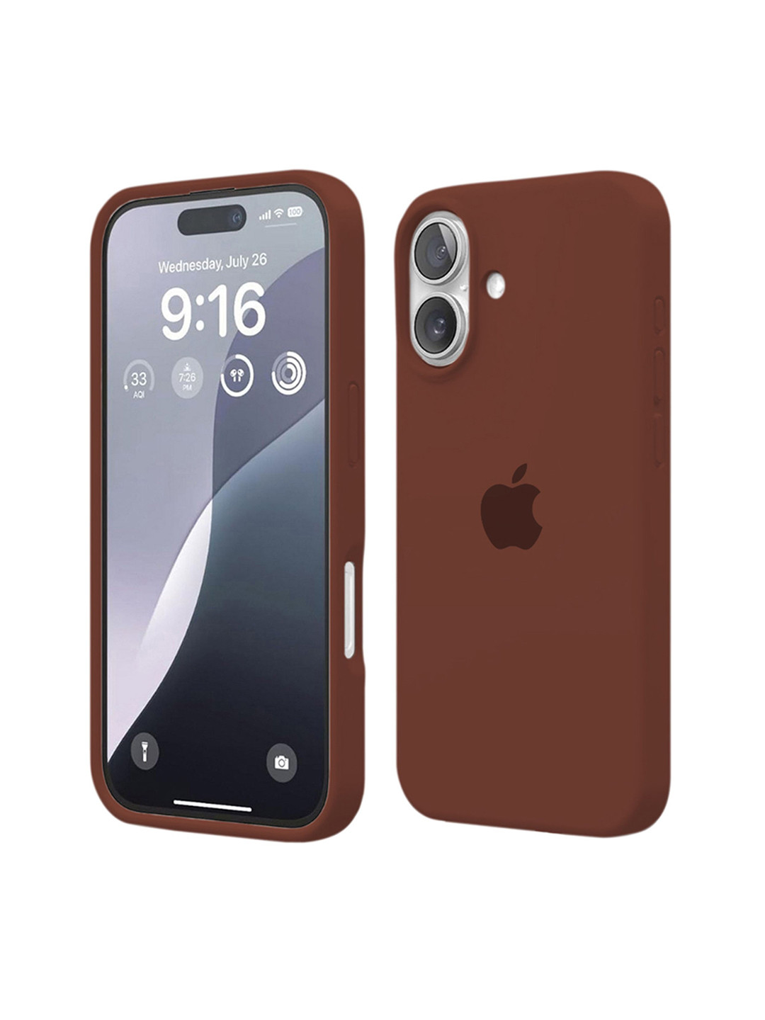 INNOPACE Scratch Resistant iPhone 16 Plus Silicone Back Case