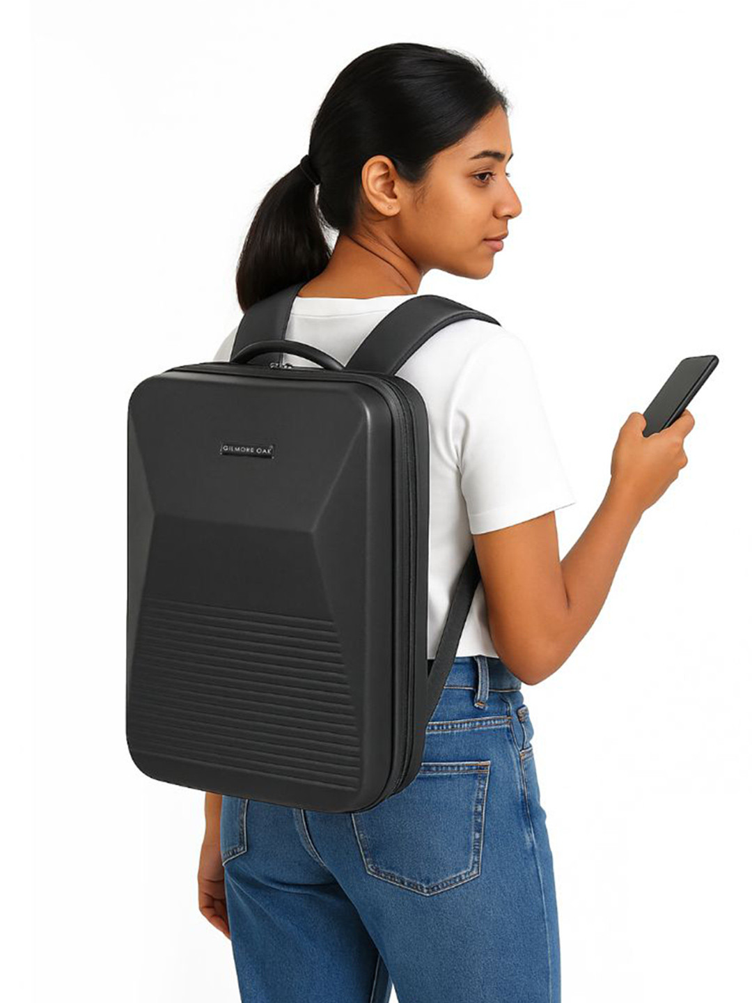 GILMORE OAK RebelX Unisex Hard Shell Travel Backpack