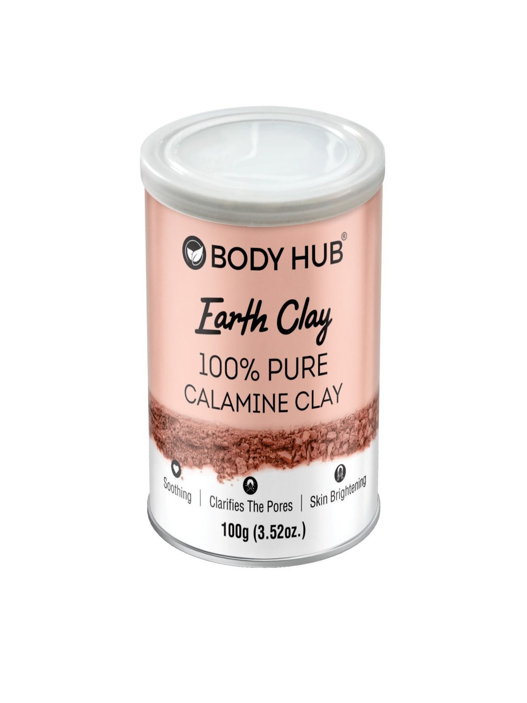 Bodyhub Earth Clay 100% Pure Calamine Clay - 100 g