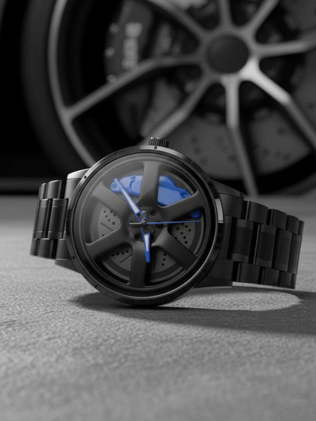 ON TIME OCTUS Men Dial & Bracelet Style Straps Analogue Watch MN-250 BLUE