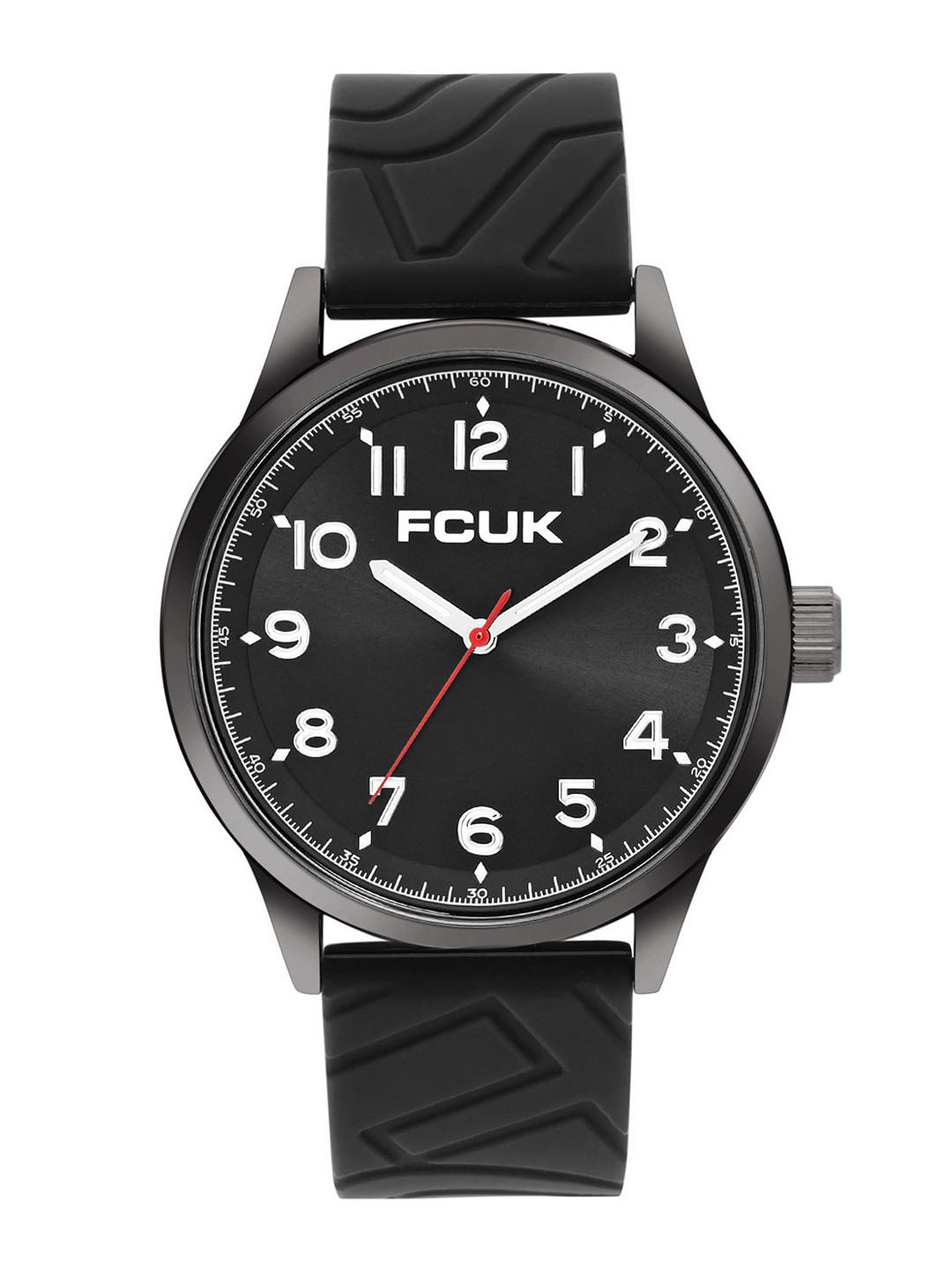 FCUK Men Pulstrum Round Dial & Straps Analogue Watch FC183B
