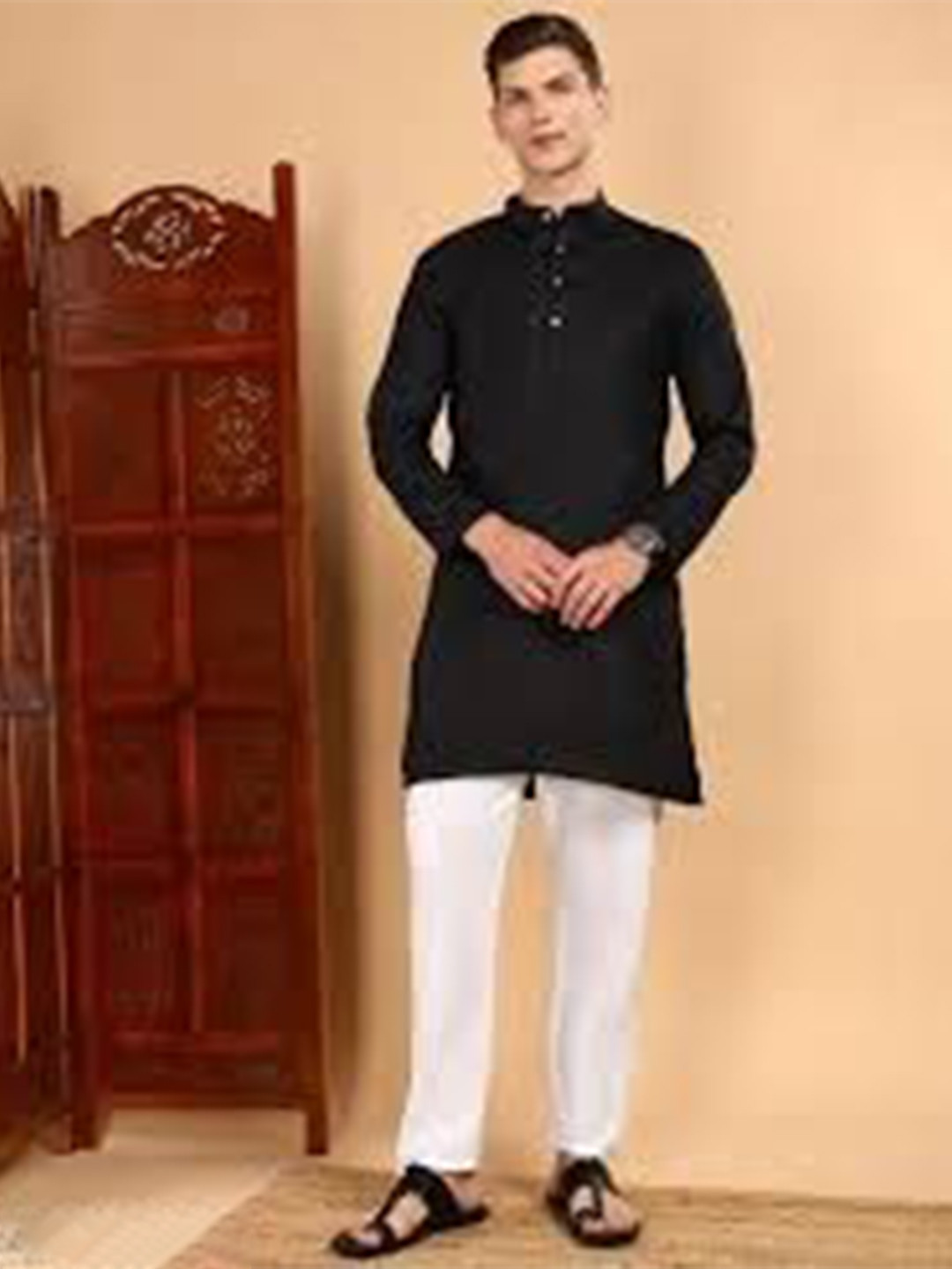 MCH Men Mandarin Collar Kurta