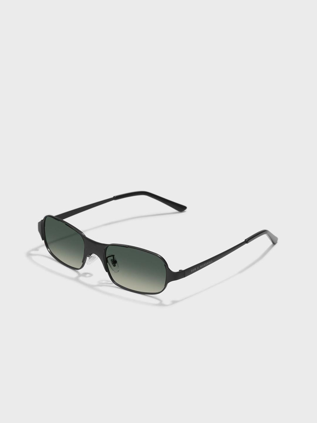 SAM & MARSHALL Unisex Square Sunglass With UV Protected Lens BENEDICT_BLACK_GRADIENT_20082