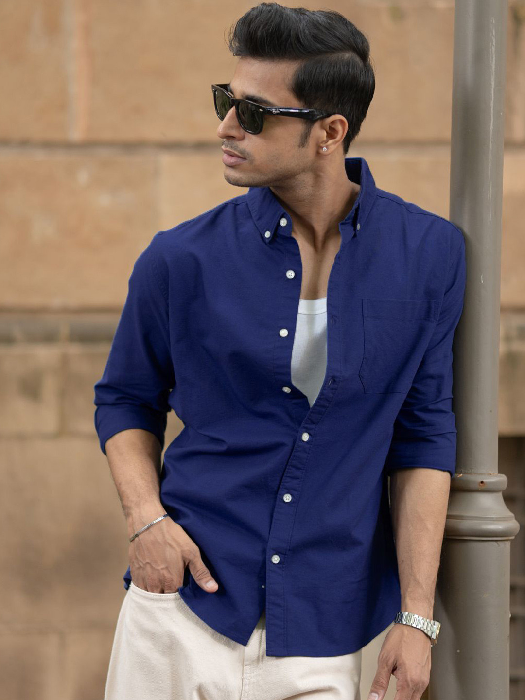 Powerlook Long Sleeves Cotton Shirt