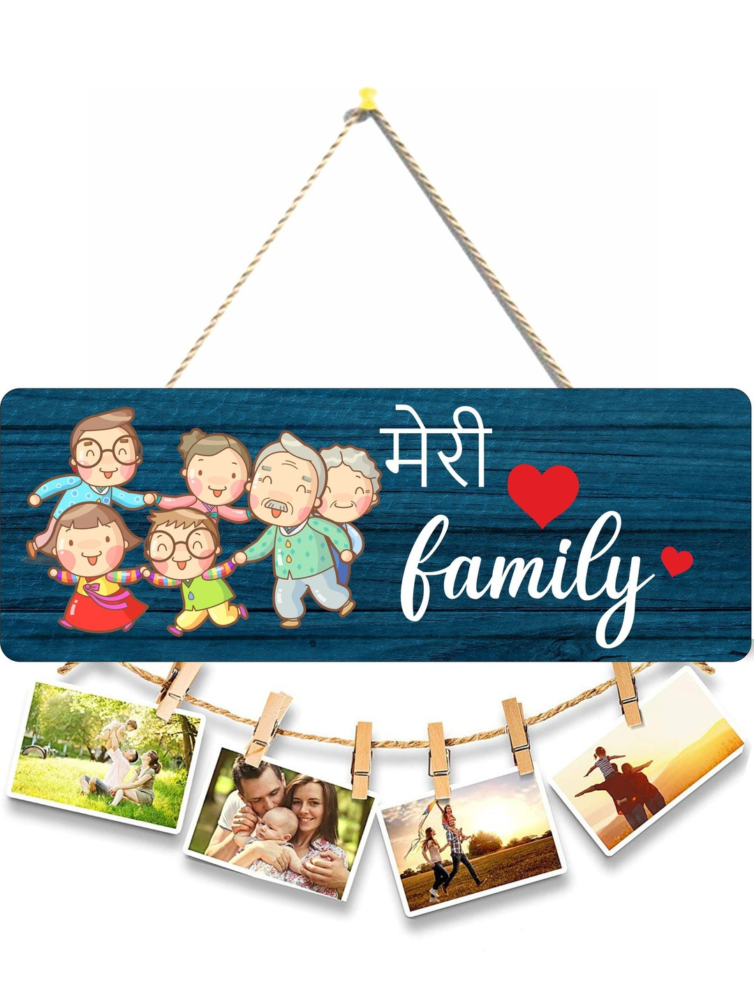 Shiv Collection Wood Wall Hanging