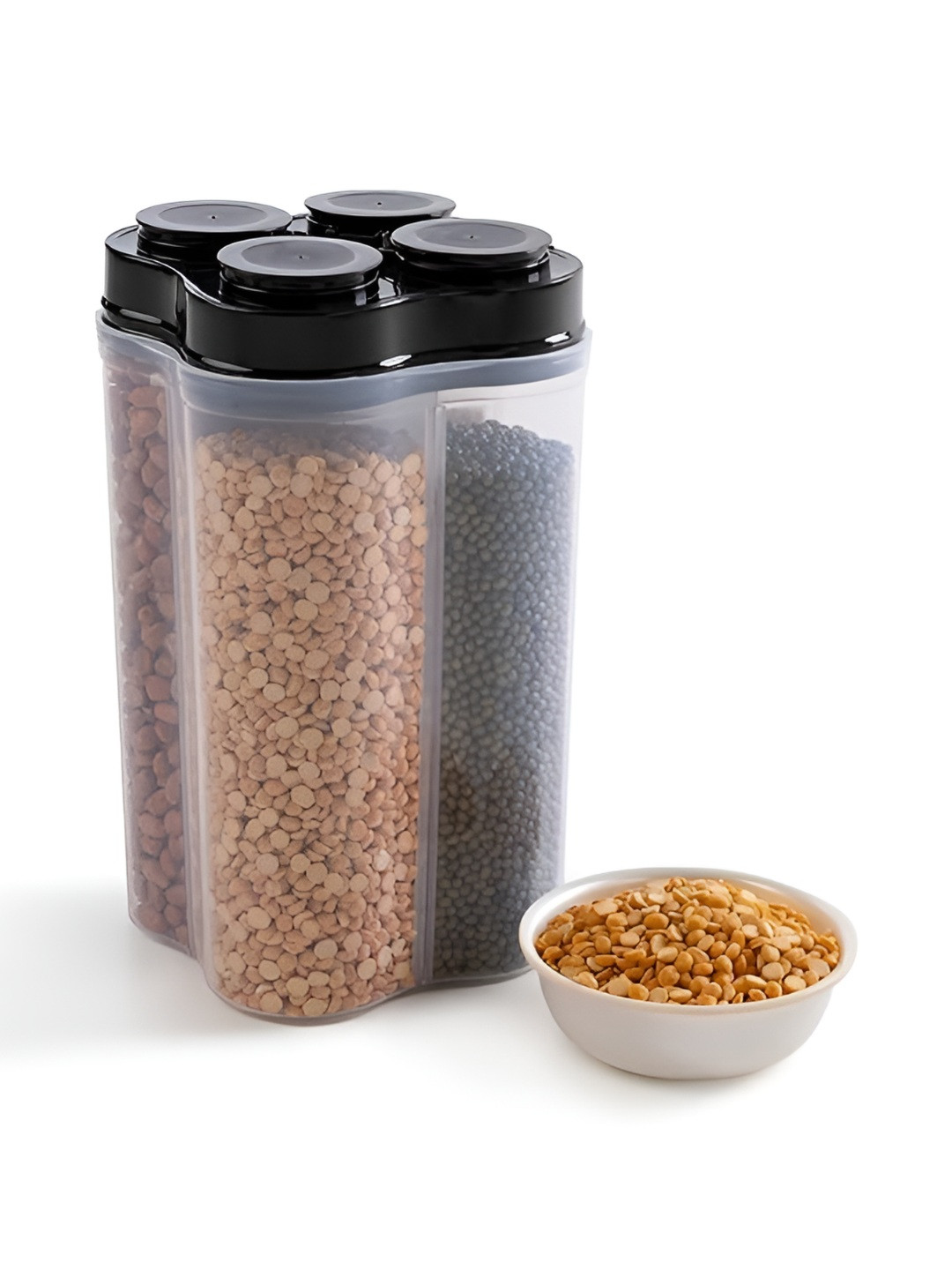 ANOHA HOME AND KITCHEN Transparent Plastic Safe Pack Fridge Container