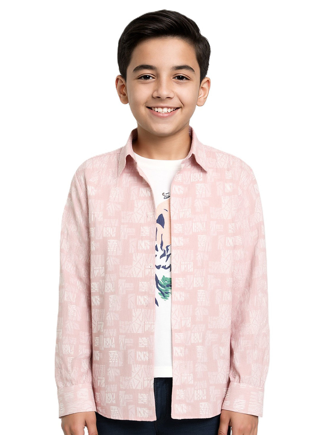 CAVIO Boys Pack Of 2 Comfort Opaque Casual Shirt