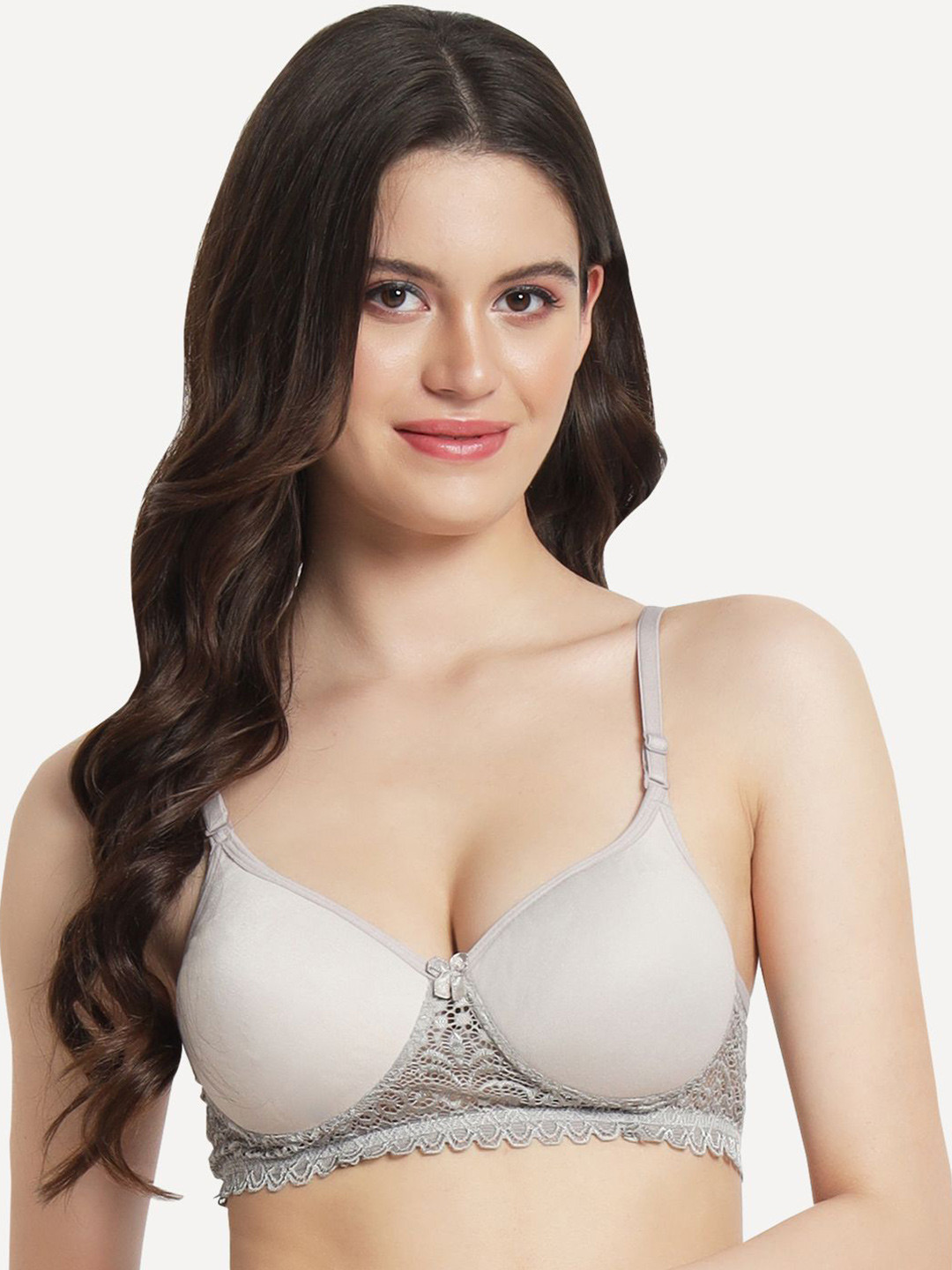 SkyBeauty Women Full Coverage Lightly Padded Cotton Bra