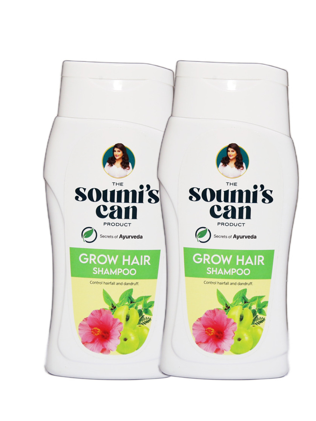 THE SOUMI'S CAN PRODUCT Pack Of 2 Grow Hair Shampoo - 100ml Each