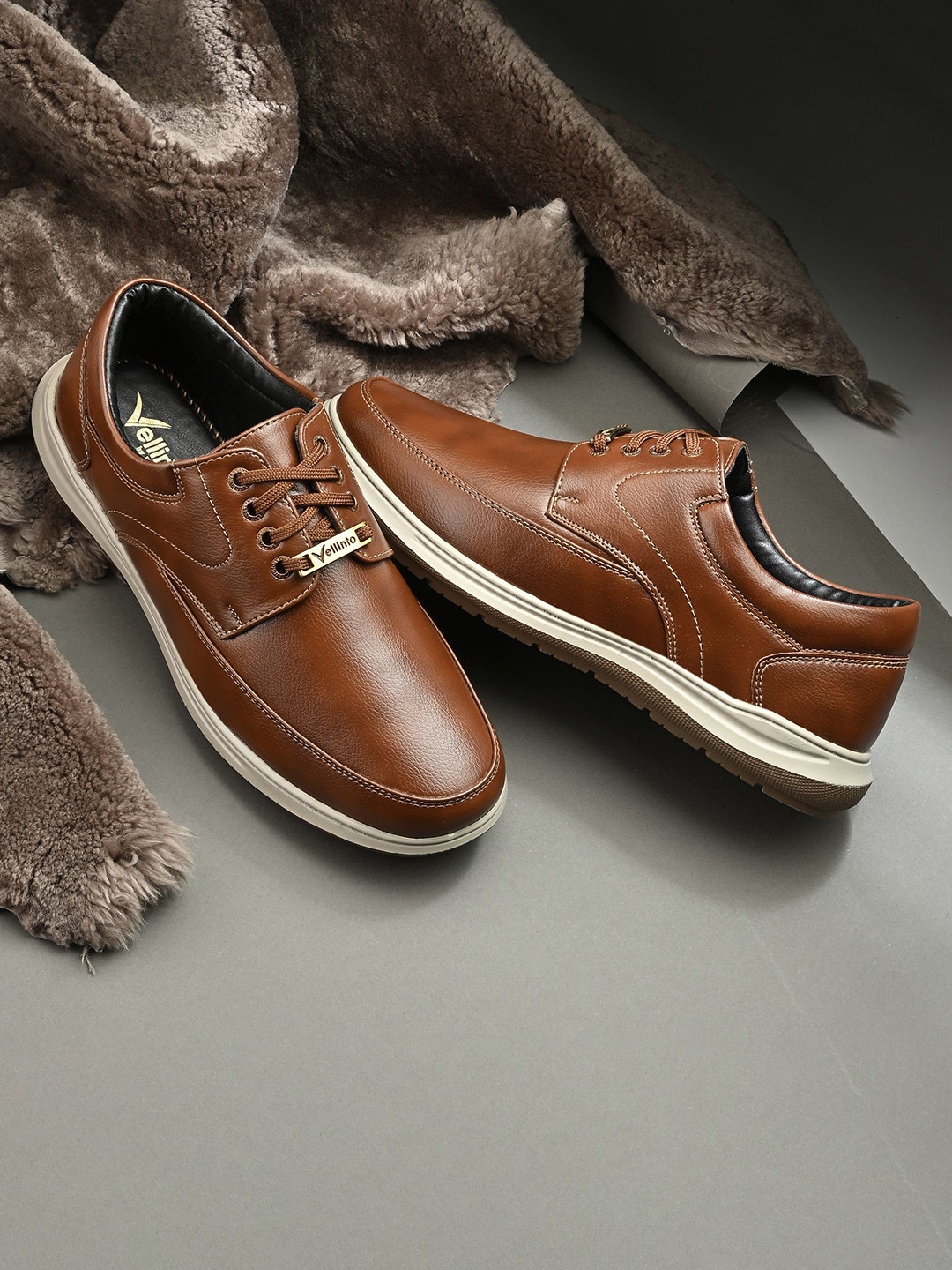 Vellinto Blazor Men Lace-Ups Lightweight Semi-Formal Derbys