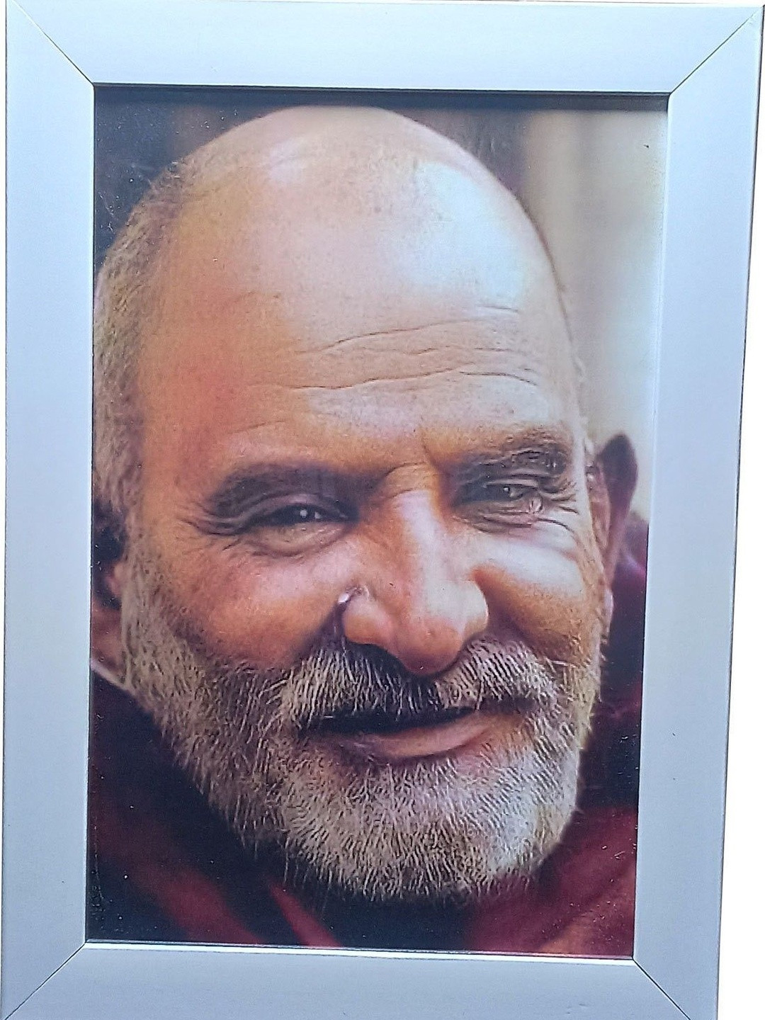 ALDOMIN 1 Piece Plastic Baba Ji Table Photo Frame