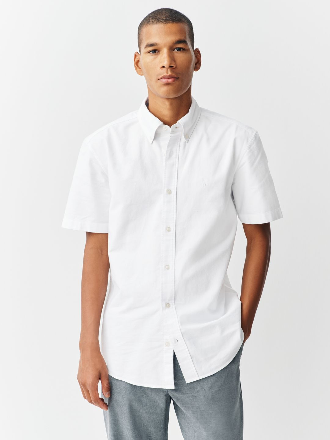 NEXT Men Slim Fit Oxford Casual Shirt