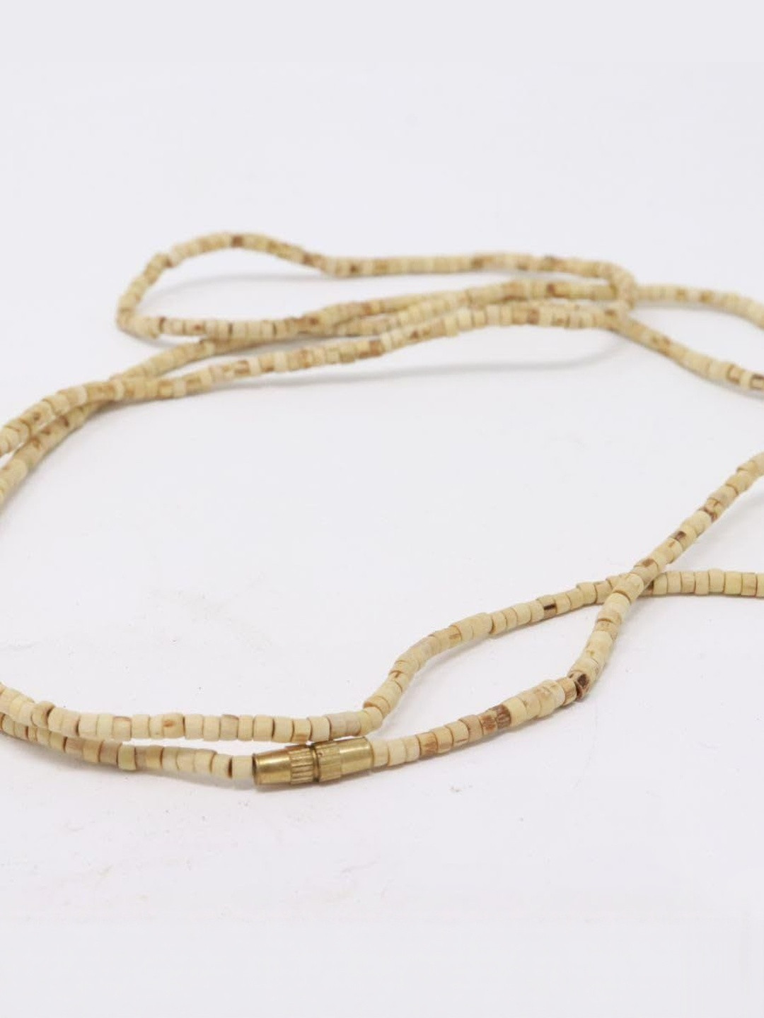 Crazy Queens Unisex Stainless Steel Artificial Beaded Layered Mala