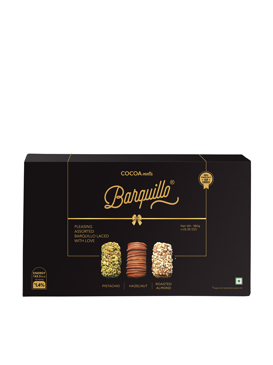 Barquillo Assorted Premium Chocolate Box-180 g