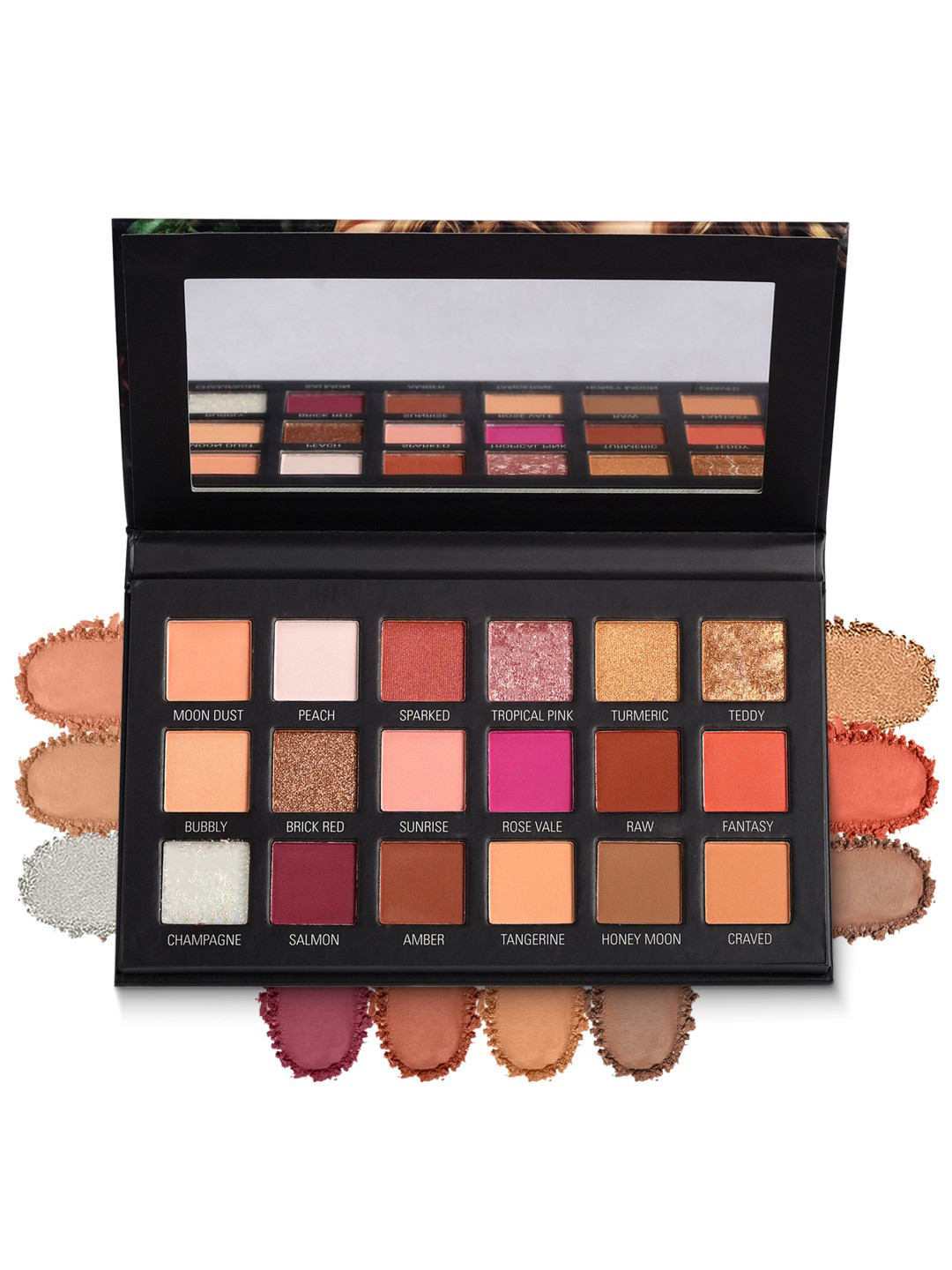 Fashion Colour Platinum Eyeshadow Palette- Desert Rose