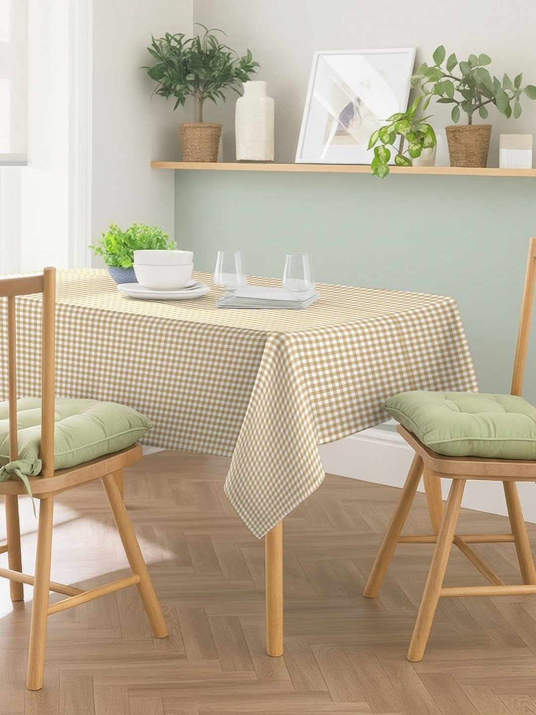 CASABLEU Mustard 6-Seater Table Cover