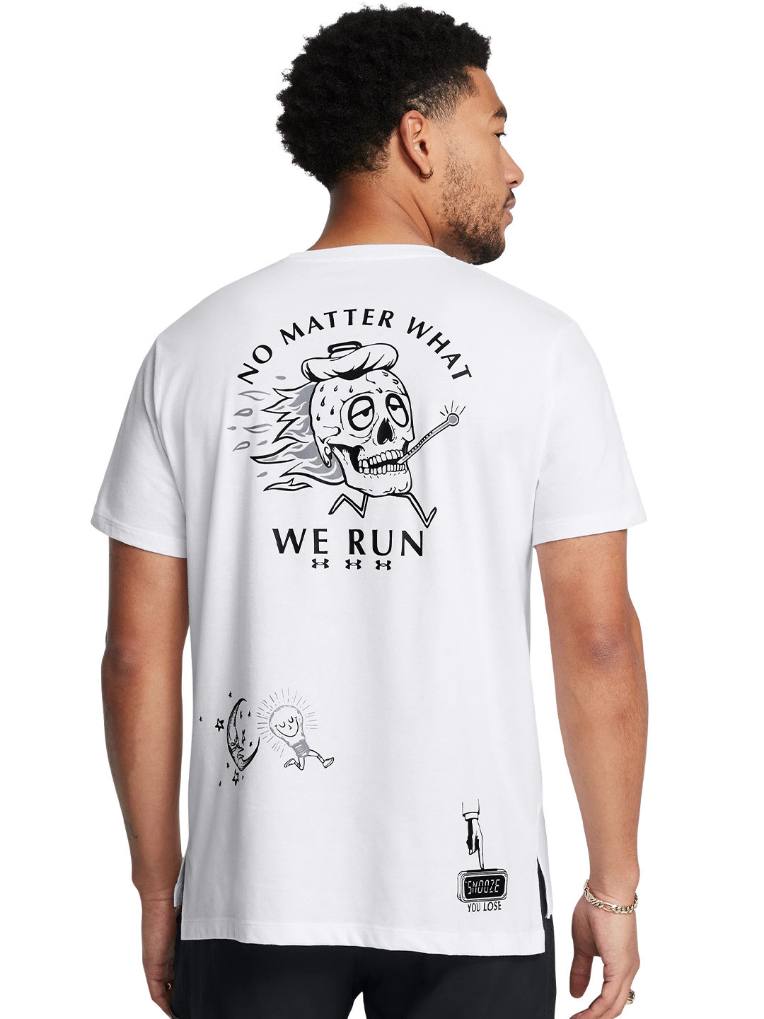 UNDER ARMOUR UA We Run Graphic Printed Round Neck T-Shirt