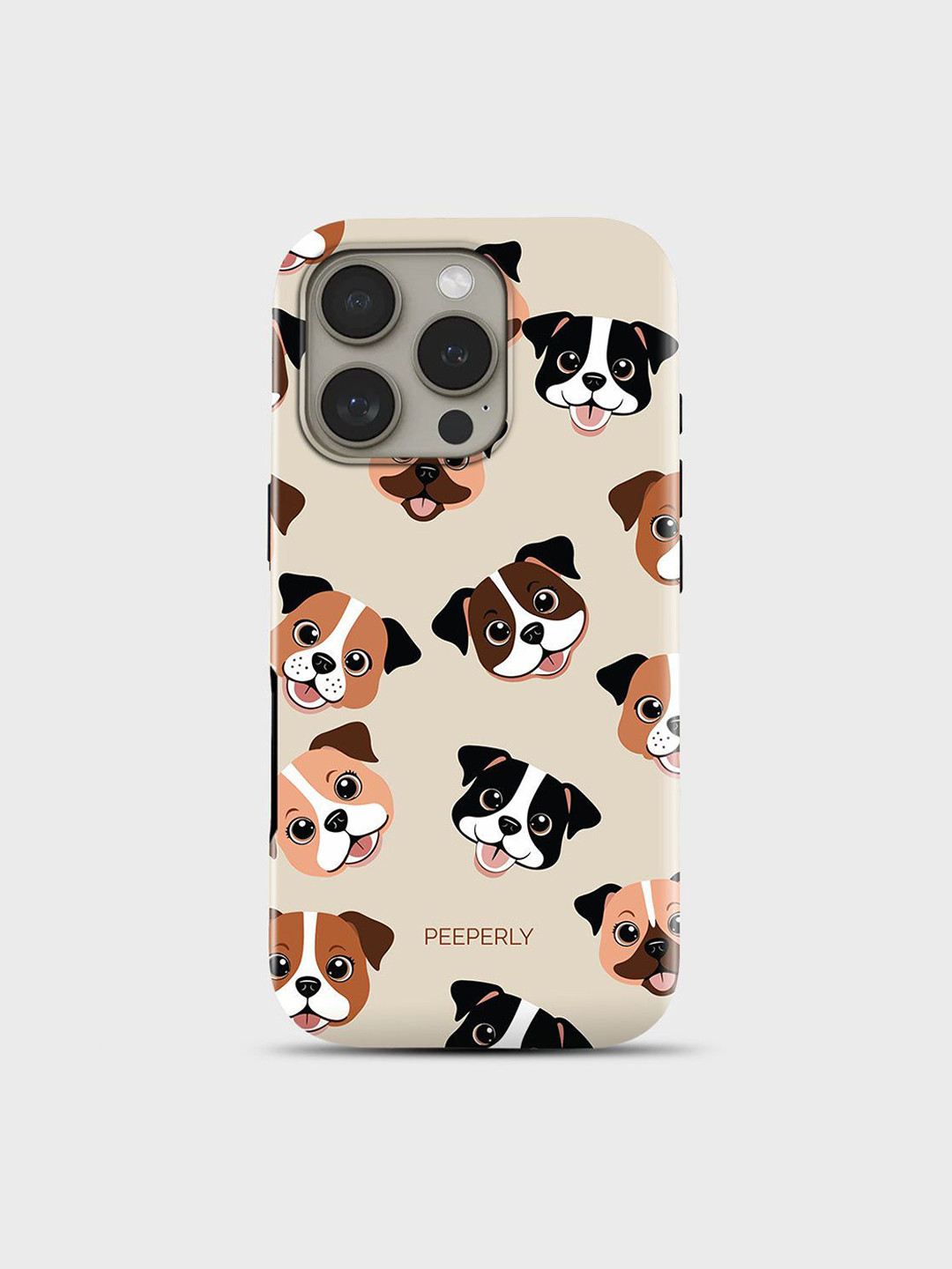 PEEPERLY Paw Tale Conversational Printed Impact Resistant iPhone 13 Pro Max Back Case