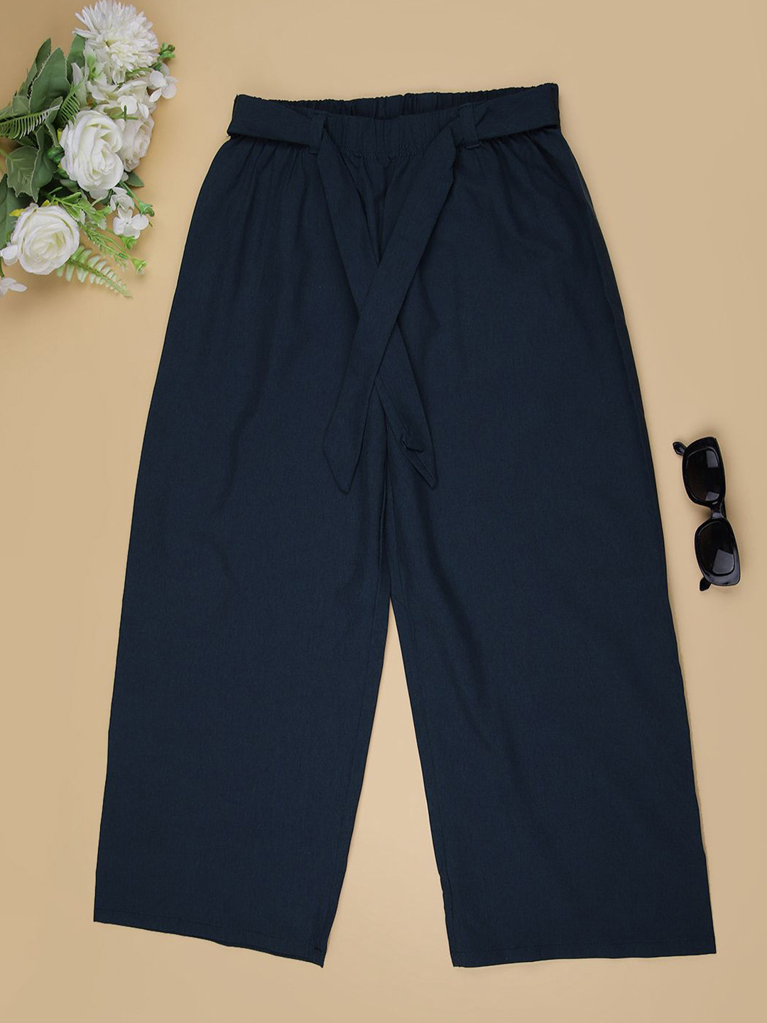 V-Mart Girls Wide Leg Cotton Palazzos