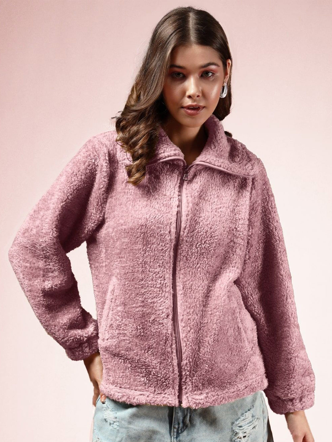 The Dry State Women Front Zip Sweatshirt