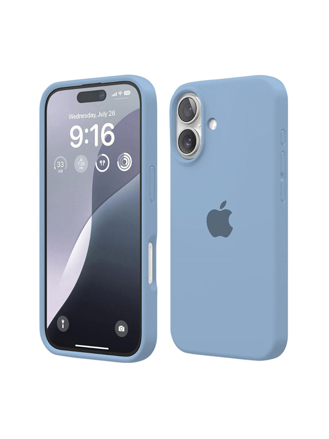 INNOPACE Silicone iPhone 16 Back Case