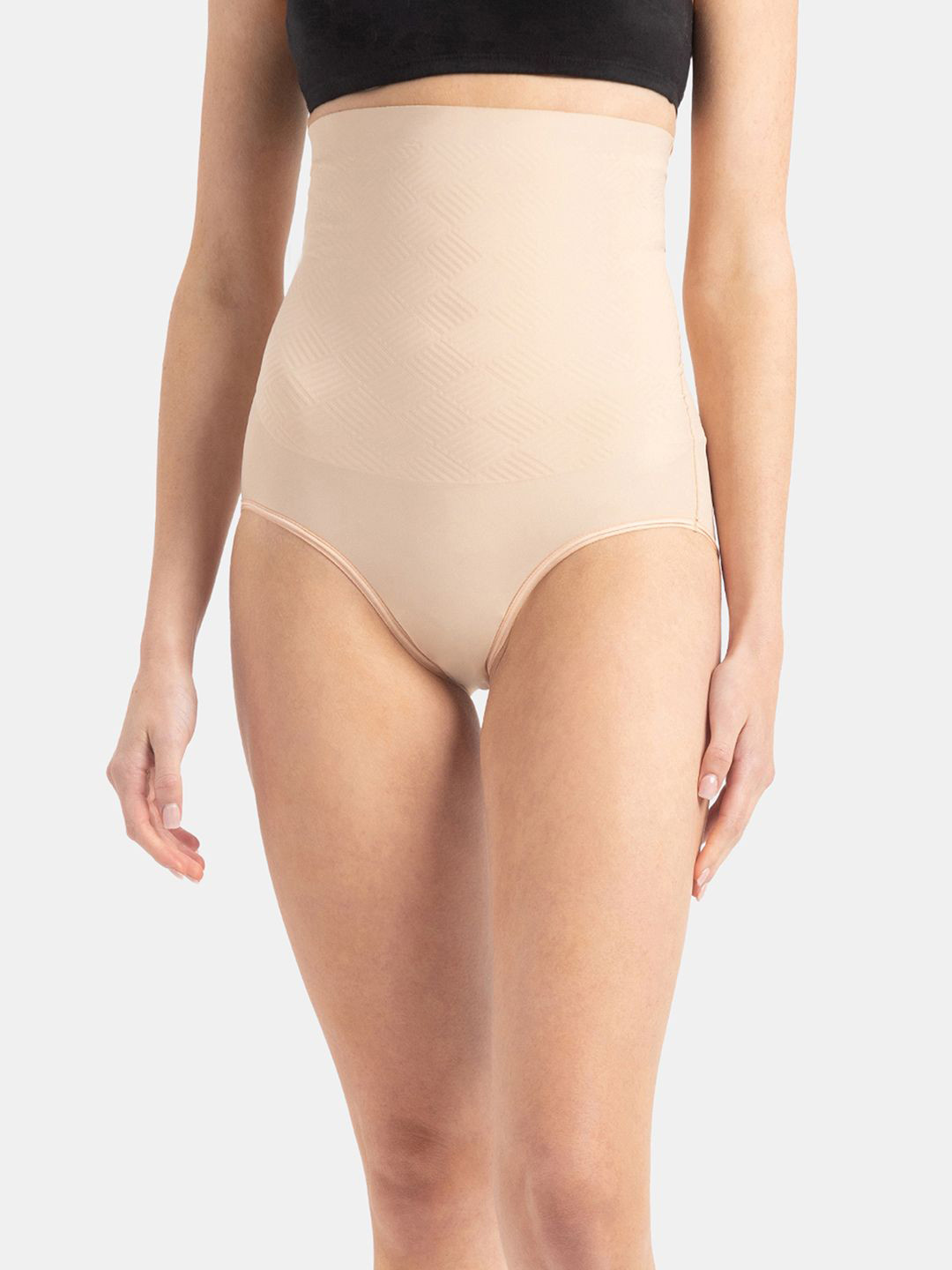 Jockey High Waist Microfiber Elastane Stretch Bonded Seamfree Bikini Shapewear - SH11