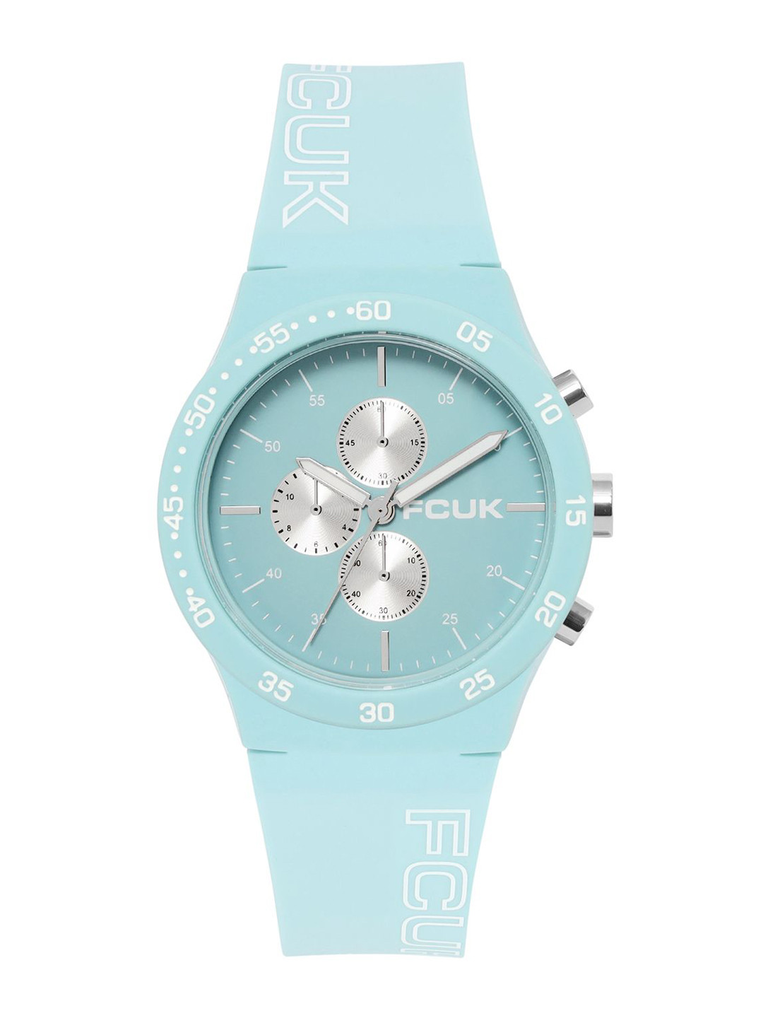 FCUK Unisex Round Dial & Straps Analogue Watch FC199LU