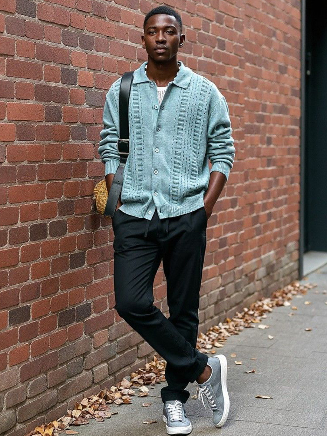 Mast & Harbour Men Self Design Spred Collar Full Sleeves Casual Shirt