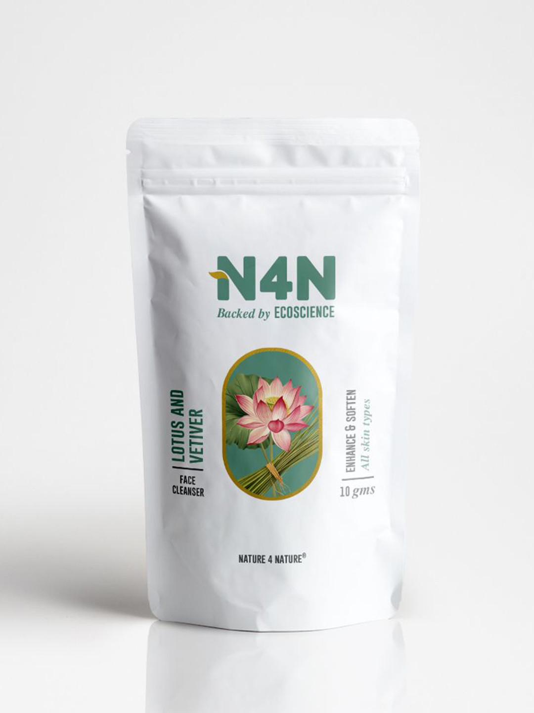 N4N Lotus & Vetiver Face Cleanser- 10 g