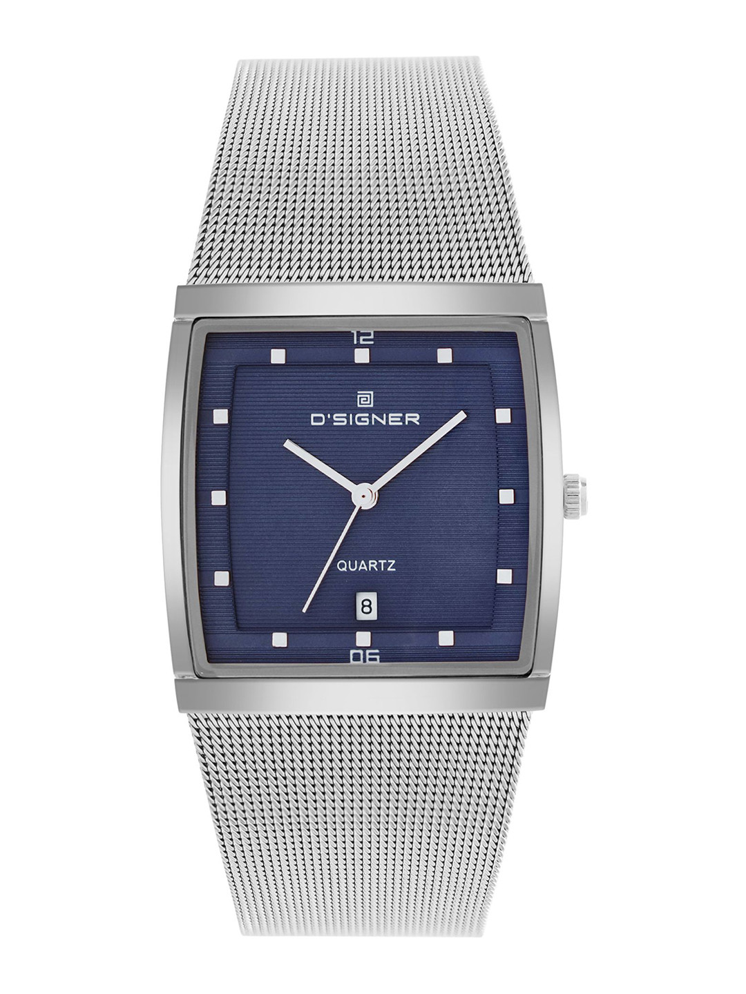 D'SIGNER Men Dial & Stainless Steel Textured Straps Analogue Watch 856SM.5G